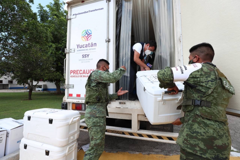 Llegan más 151 mil dosis de vacuna contra el coronavirus