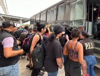 Continúa éxodo de migrantes por territorio yucateco