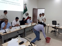 Continúan filtraciones de agua en Congreso de Yucatán