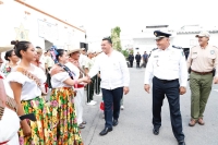 Alcalde reconoce labor de policías y guardaparques