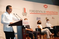 Alcalde participa en Foro de Infraestructura organizado por CMIC