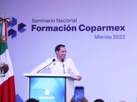 Inaugura Vila Seminario Nacional de Formación de Coparmex