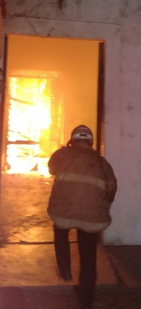 Incendio moviliza a SSP y Policía Municipal