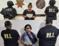 Detienen a pareja por agravios en contra de su hija