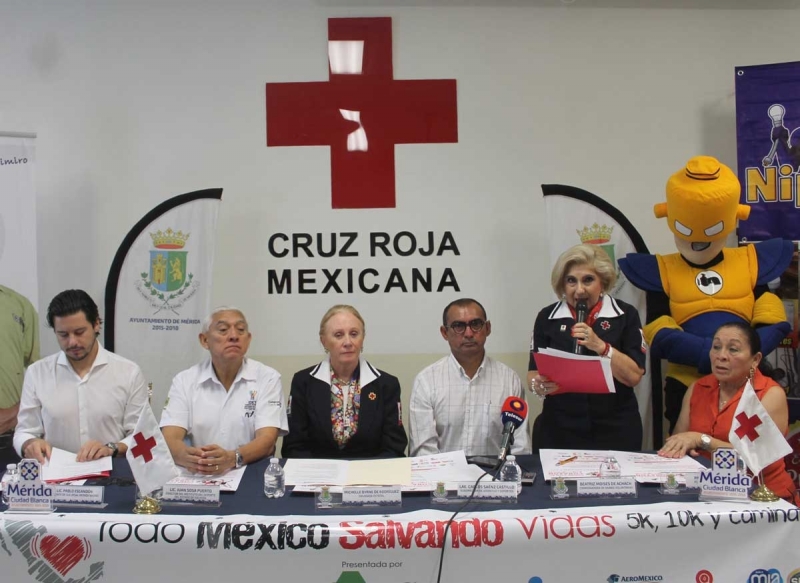 Presentan segunda carrera en beneficio de la Cruz Roja