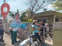 Los vecinos están cansados de los políticos de siempre: Nelly Ortiz