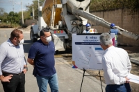 Alcalde supervisa obras en colonia “La Mielera”