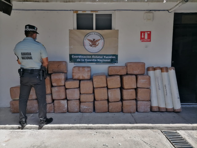 Otro golpe al narcotráfico en Yucatán