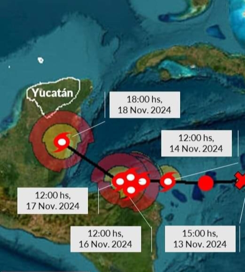 Se formaría "Sara" en las próximas horas