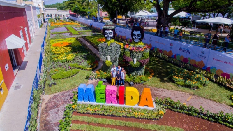 Inauguran el Camino de las Flores