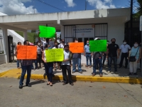 Maestros yucatecos protestan en la Segey