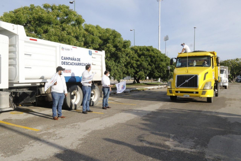 En marcha, segunda campaña de descacharrización en Mérida y sus comisarías