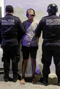 Cae presunto ladrón en Progreso