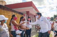 Roberto Rodríguez arranca campaña para alcaldía de Izamal