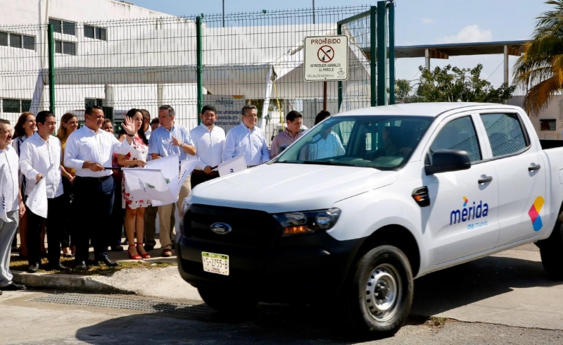 Fortalece el parque vehicular del Ayuntamiento de Mérida