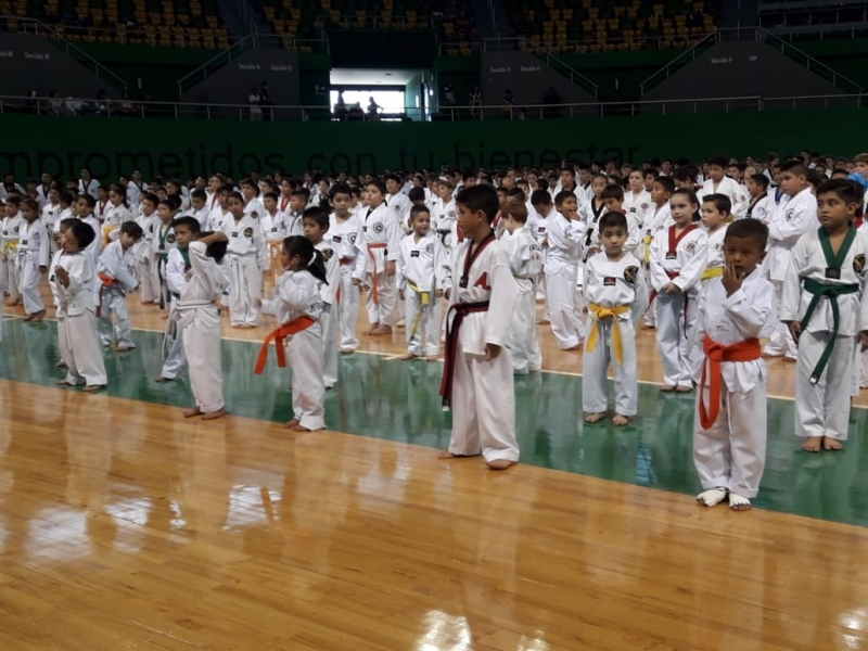 Inauguran Congreso Estatal de Taekwondo