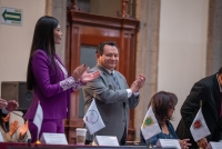 Díaz Mena refrenda coordinación con Federación