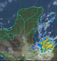 Se esperan lluvias dispersas en Yucatán