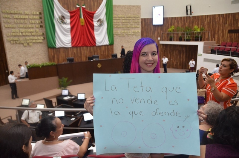 Mujeres no podrán ser molestadas por dar “chuchú”