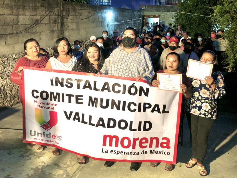 Fortalece "Unidos" trabajo territorial en Yucatán