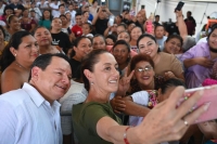 Sheinbaum anuncia construcción de Pilares en Yucatán