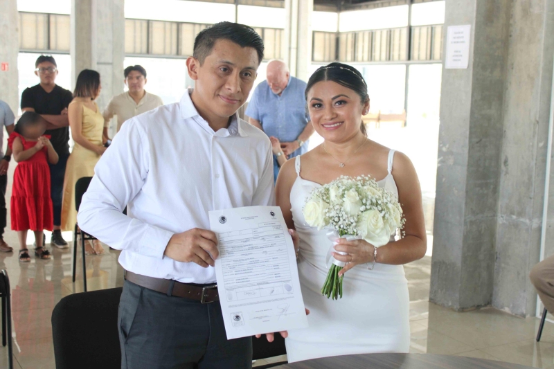 Celebrarán 51 matrimonios el Día de San Valentín