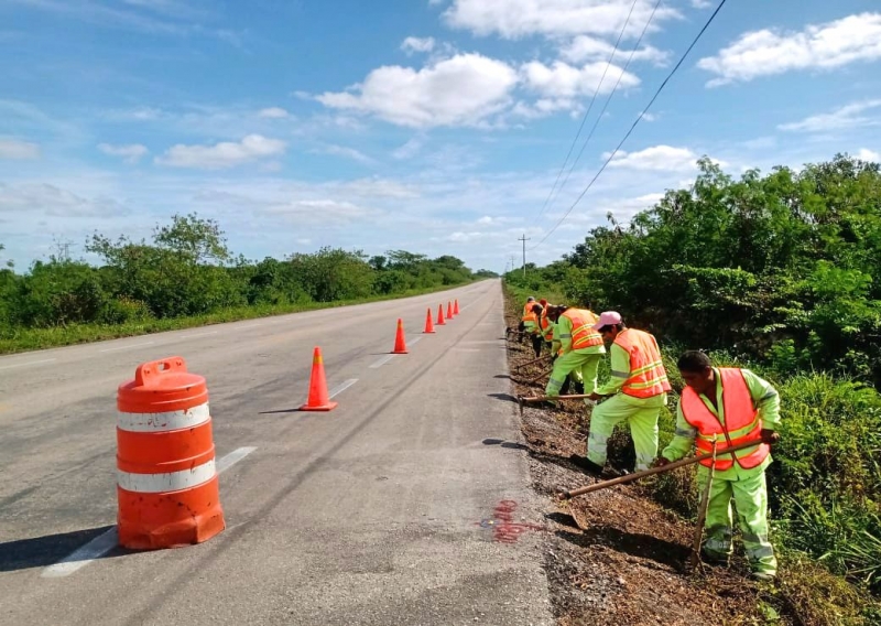 Se rehabilitarán carreteras en Yucatán