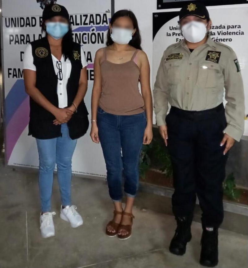 Localizan en Mérida a adolescente reportada como extraviada
