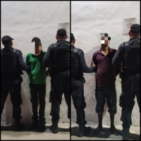 Detienen a dos presuntos ladrones