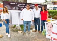 Realiza PT sondeo callejero sobre &quot;corcholatas&quot;