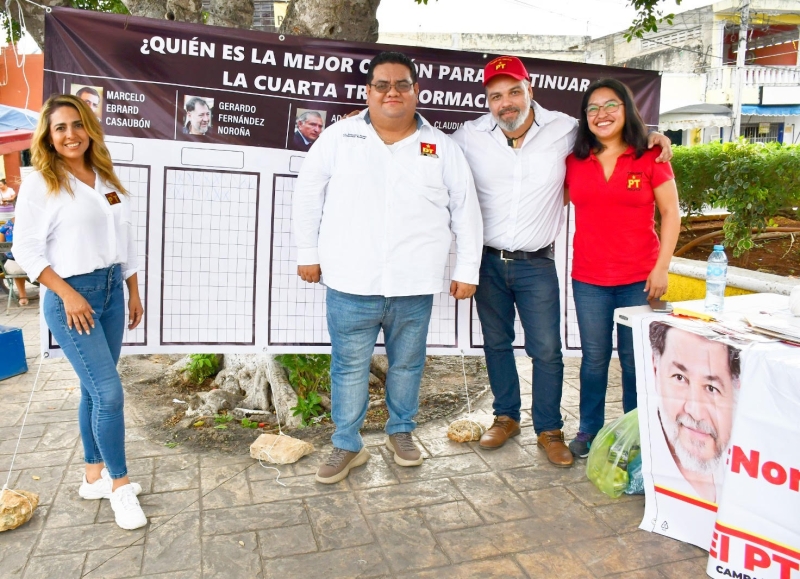 Realiza PT sondeo callejero sobre "corcholatas"