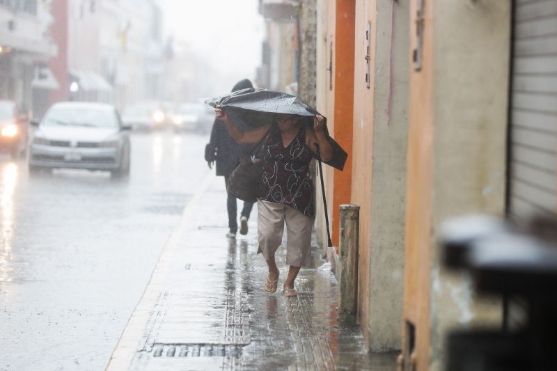 Se prevén lluvias fuertes con actividad eléctrica en Yucatán