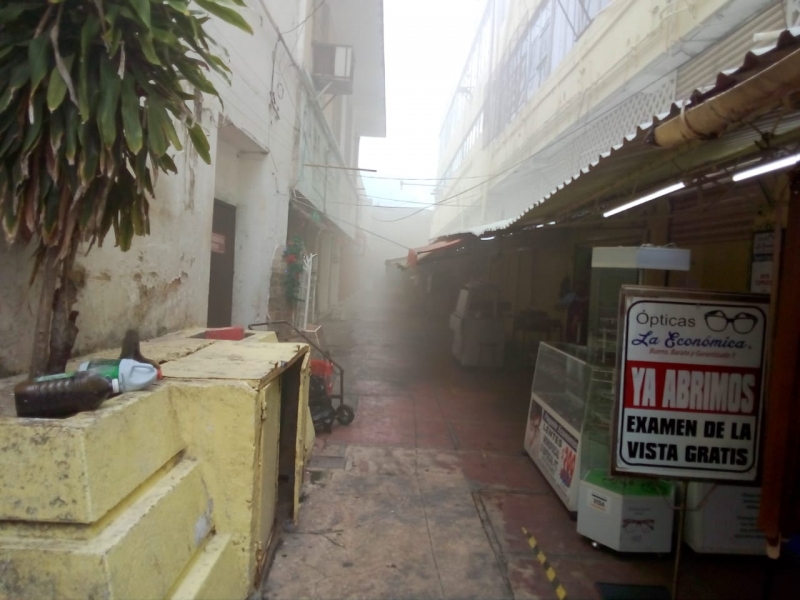 Incendio en Centro Histórico deja daños materiales