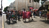 Músicos protestan contra cierre de bares en Mérida