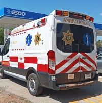 Ambulancia de la SSP protagoniza choque