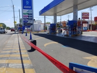 Clausura ayuntamiento gasolinera en Vista Alegre