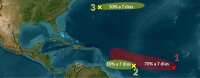 Monitorean baja presi&oacute;n y vaguada en la Pen&iacute;nsula de Yucat&aacute;n