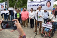 Sofía Castro comienza recolecta de firmas