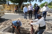 Alcalde Alejandro Ruz supervisa trabajos en comisarías