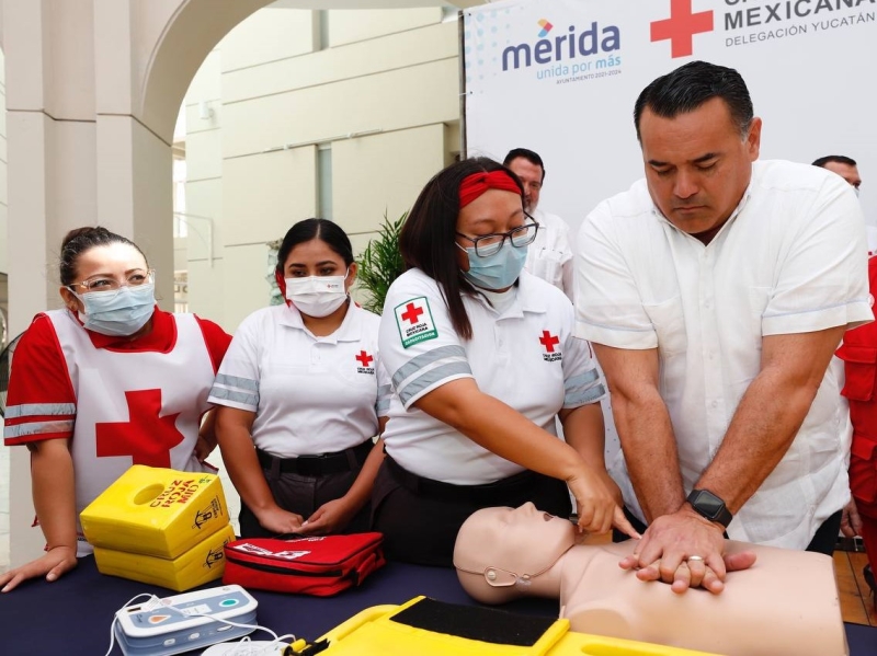 Presentan jornadas de capacitación en primeros auxilios