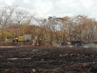 Logran 75% de avance en mitigación del humo en ex basurero