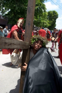 Todo listo para el viacrucis en Acanceh