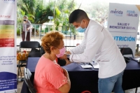 Realizan “Feria de la Salud” en la Plaza Grande