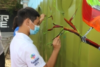 Atletas paralímpicos apoyan nuevo Mega Punto Verde