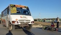 Autobús arrolla a madre de familia en Ciudad Caucel