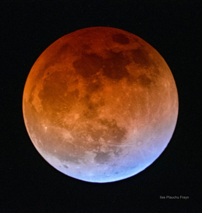 Mañana habrá "luna roja"