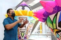 Artesanos de Colombia y México, presentes en Festival del Globo de Tahmek