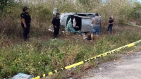 Beisbolista, grave tras siniestro vial en la Mérida-Motul 