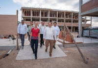 Sheinbaum y Huacho supervisan obras para Yucatán