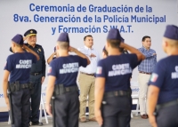 Crece el número de policías en Mérida